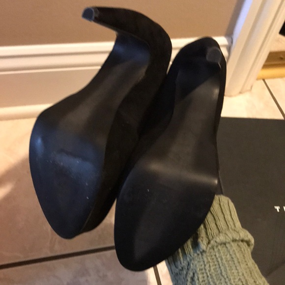 ✨Last Chance!✨ TROUVE Suede Black 9.5 - Picture 4 of 5